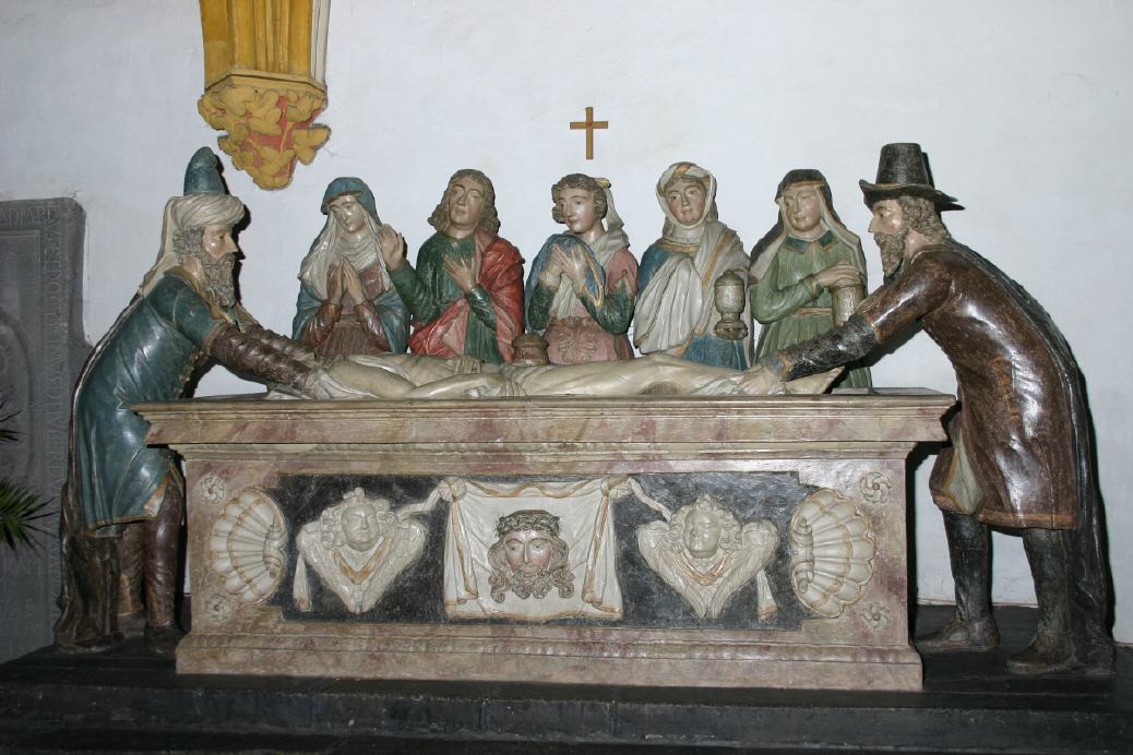 Grablegung in der Stiftskirche